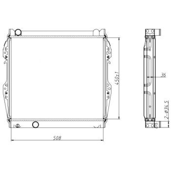 PLEXUS RADIATOR (RDTA0360D)