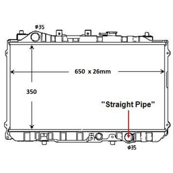 PLEXUS RADIATOR (RDMZ0040C)