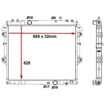 PLEXUS RADIATOR (RDTA0411A)