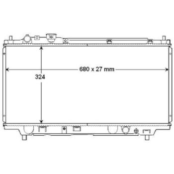 PLEXUS RADIATOR (RDMZ0170)