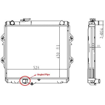 PLEXUS RADIATOR (RDTA0400A)
