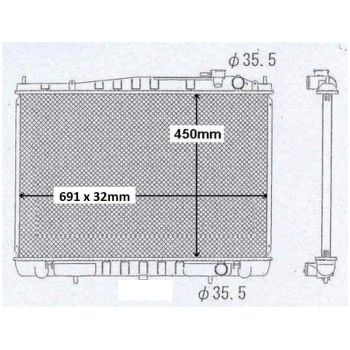 PLEXUS RADIATOR (RDNN0410)