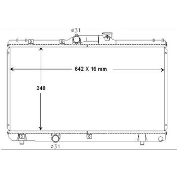 PLEXUS RADIATOR (RDTA0100)