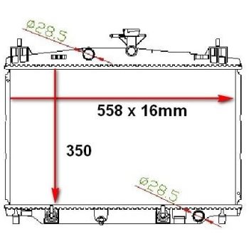 PLEXUS RADIATOR (RDMZ0430A)