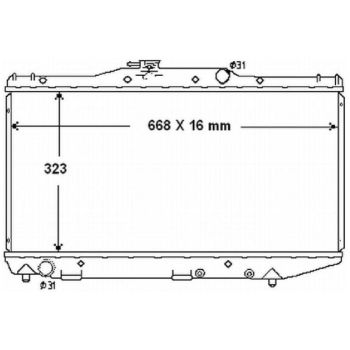PLEXUS RADIATOR (RDTA0070)