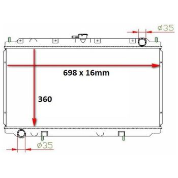 PLEXUS RADIATOR (RDNN0200)