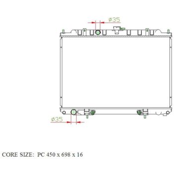 PLEXUS RADIATOR (RDNN0430A)