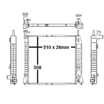 PLEXUS RADIATOR (RDIZ0110D)