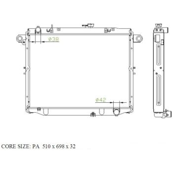 PLEXUS RADIATOR (RDTA0810)