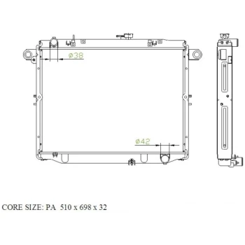 PLEXUS RADIATOR  (9115000193)