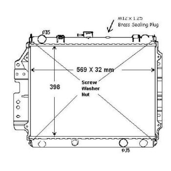 PLEXUS RADIATOR (RDMZ0230A)