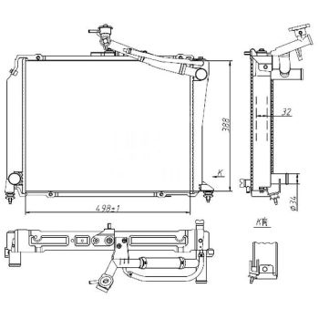 PLEXUS RADIATOR (RDCA0200)