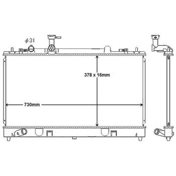PLEXUS RADIATOR (RDMZ0330)