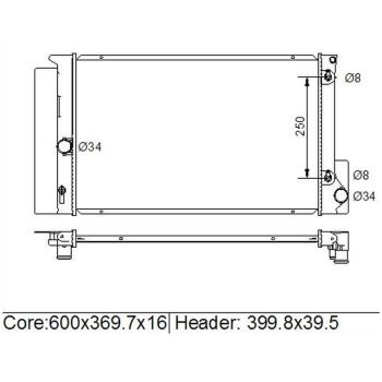 PLEXUS RADIATOR (RDTA0141C)