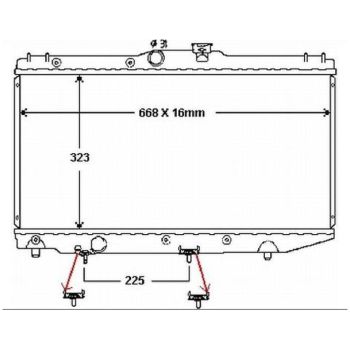 PLEXUS RADIATOR (RDTA0080A)