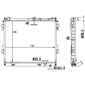 PLEXUS RADIATOR (RDTA0962)