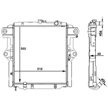 PLEXUS RADIATOR (RDTA0963)