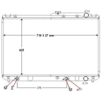 PLEXUS RADIATOR (RDTA0260C)