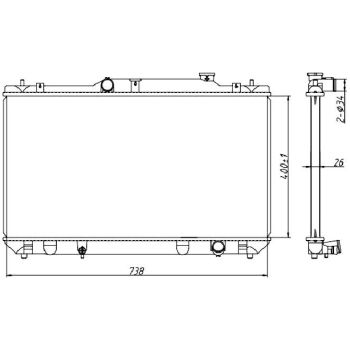 PLEXUS RADIATOR (RDTA0272)