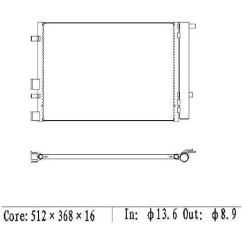 PLEXUS CONDENSER (RACHY0170)