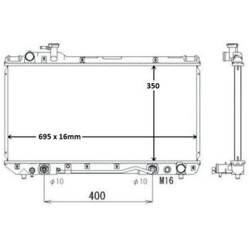 PLEXUS RADIATOR (RDTA0901)