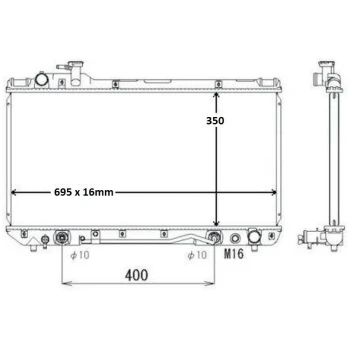 PLEXUS RADIATOR (9115000294)