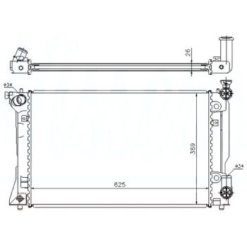 PLEXUS RADIATOR (RDTA0275)