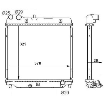 PLEXUS RADIATOR (RDHD0150)