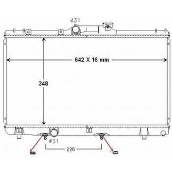 PLEXUS RADIATOR (RDTA0100A)