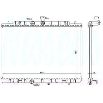 PLEXUS RADIATOR (RDNN0431)