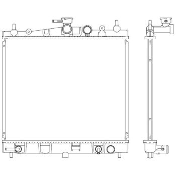 PLEXUS RADIATOR (RDNN0040B)