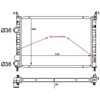 PLEXUS Radiator (RDFT0020B)