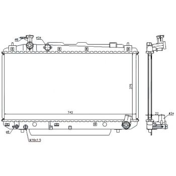 PLEXUS Radiator (RDTA0903A)