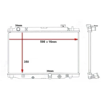 PLEXUS RADIATOR (9115000672)
