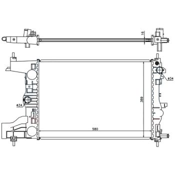 PLEXUS Radiator (RDCV0050B)