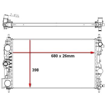 PLEXUS Radiator (RDCV0050D)