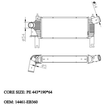 PLEXUS Intercooler (RICNN0420)
