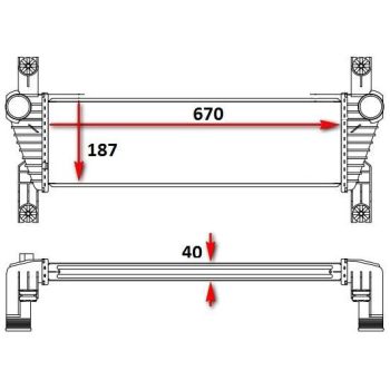 PLEXUS Intercooler (RICFD0365)