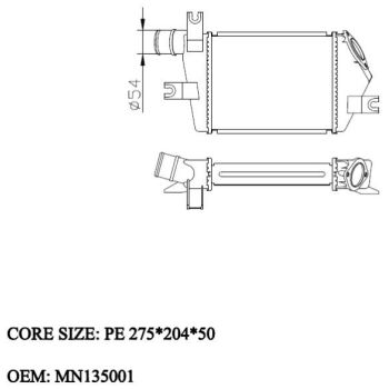 PLEXUS Intercooler (RICMI0112)
