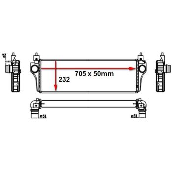 PLEXUS Intercooler (RICTA0653)