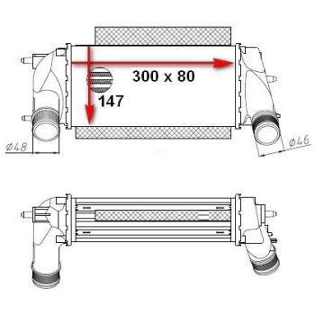 PLEXUS Intercooler (RICFD0223A)