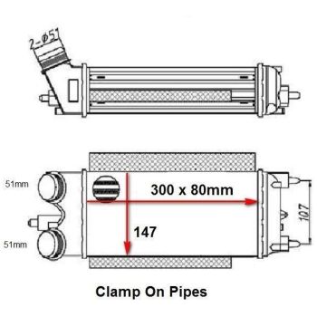 PLEXUS Intercooler (RICFD0223B)