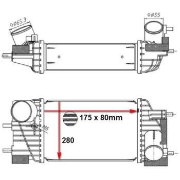 PLEXUS Intercooler (RICNN0530)