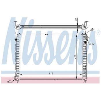 NISSENS Radiator (RD-64301A)