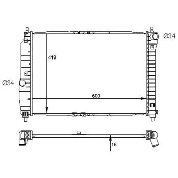 PLEXUS Radiator (RDCV0020A)