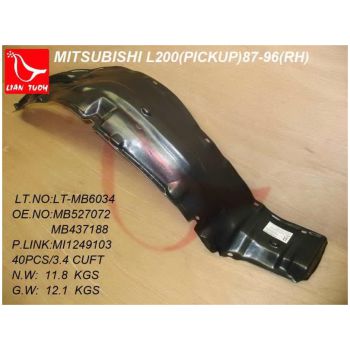 ARMOURTEC Fender Liner Front RIGHT (MI0090FD20)