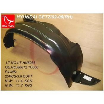 ARMOURTEC Fender Liner Front RIGHT (HY0001FD20)