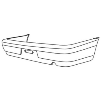 ARMOURTEC Rear Bumper (MZ0070BP69PL)