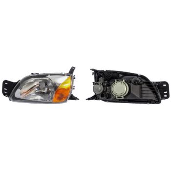 DEPO Head Lamp Left (431-1146L-RD-E)
