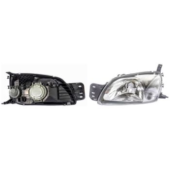 DEPO Head Lamp Left (431-1146L-RD-EC)
